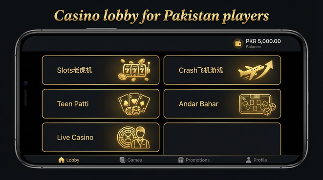 Lobby view of 9377 win game for Pakistan users - 4